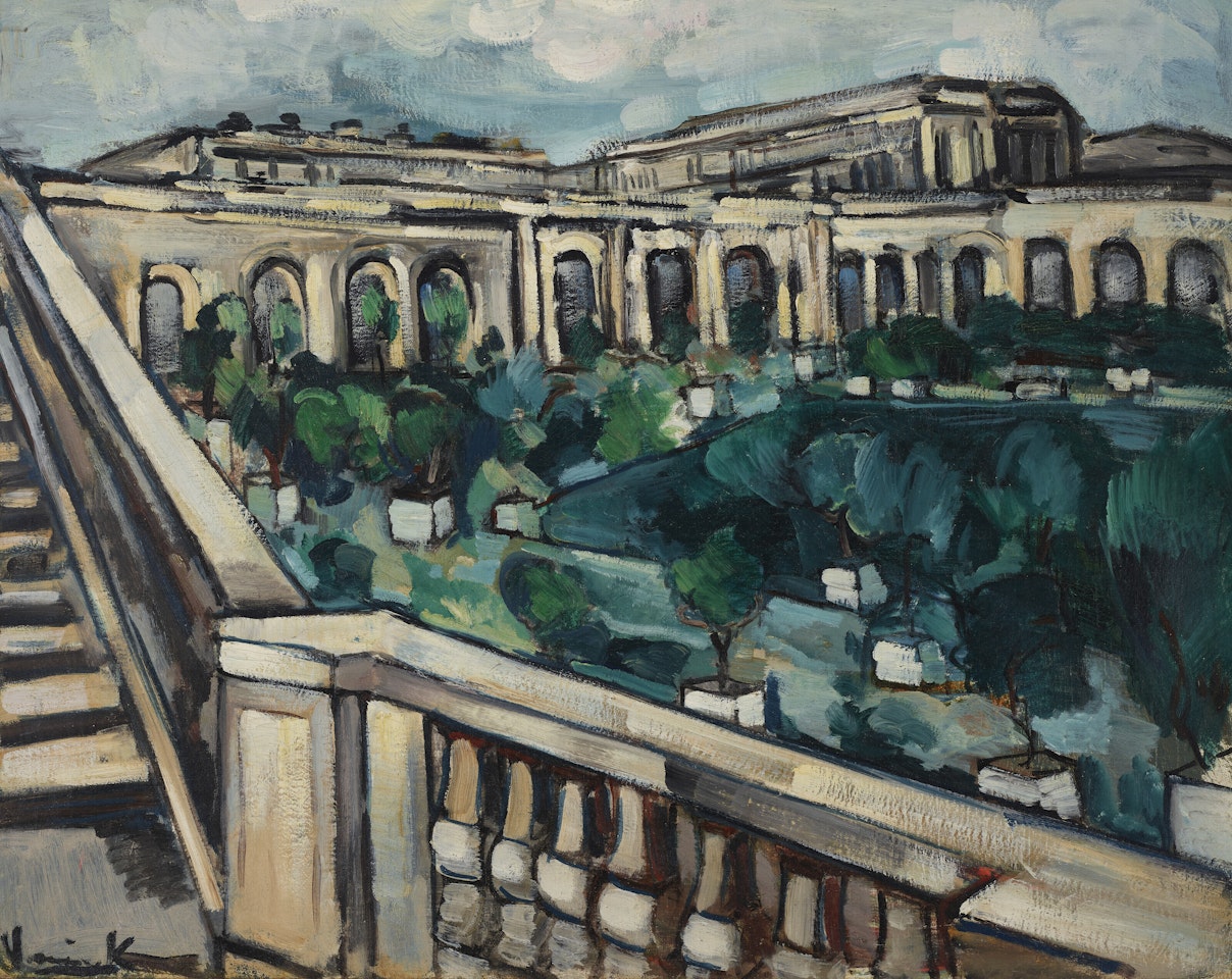 L'Orangerie à Versailles by Maurice de Vlaminck