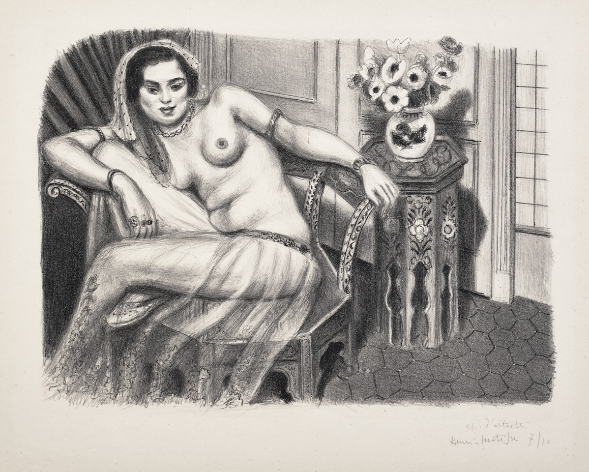 Hindoue a la jupe de tulle by Henri Matisse