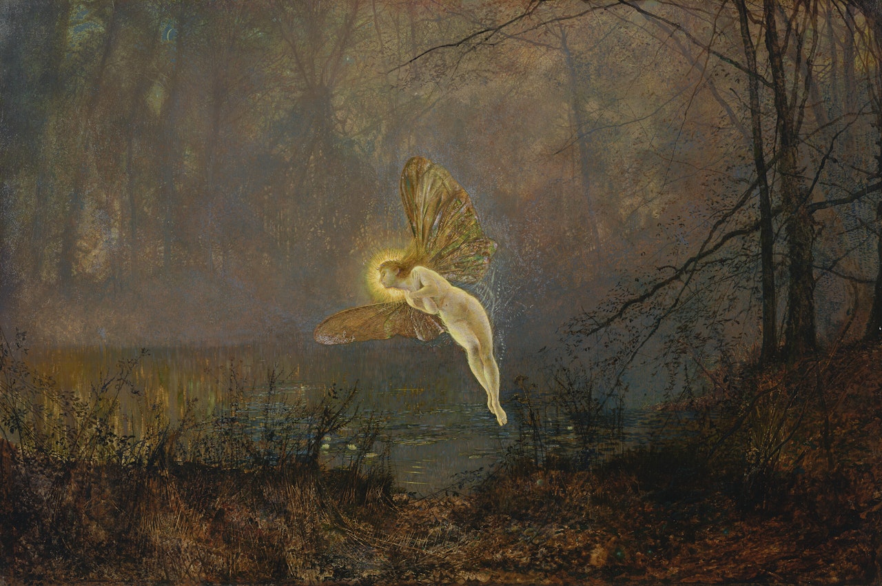 Midsummer Night or Iris by John Atkinson Grimshaw