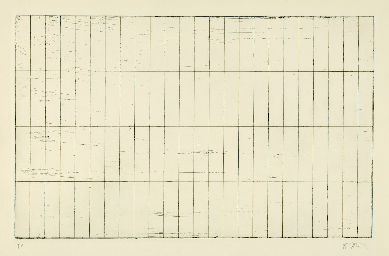 Grid I (L. 17) by Brice Marden