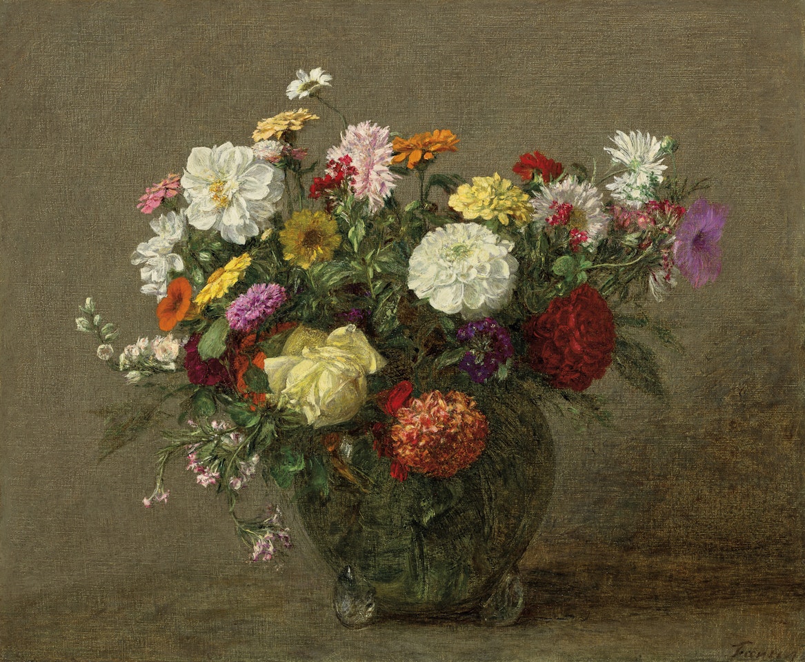 Bouquet de jardin by Henri Fantin-Latour