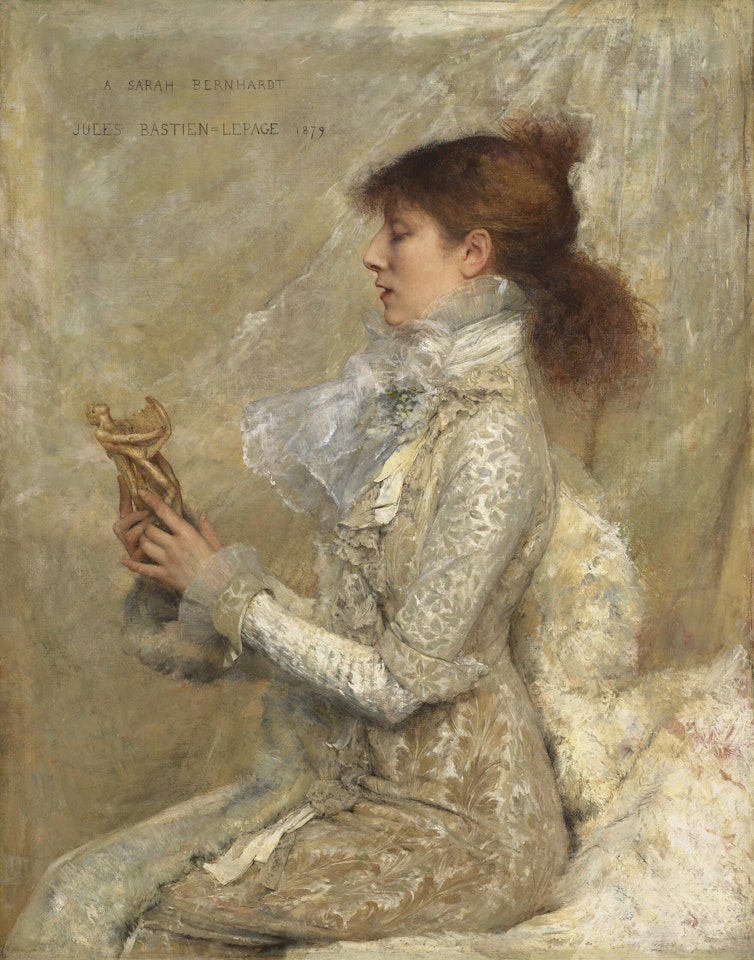 Portrait de Sarah Bernhardt by Jules Bastien Lepage