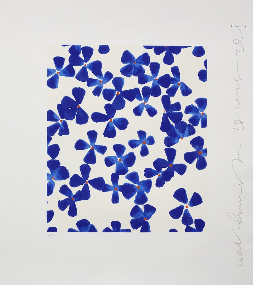Wallflower 1, from Wallflowers by Donald Sultan