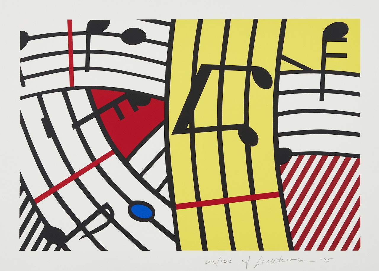 Composition IV (C. 293) by Roy Lichtenstein