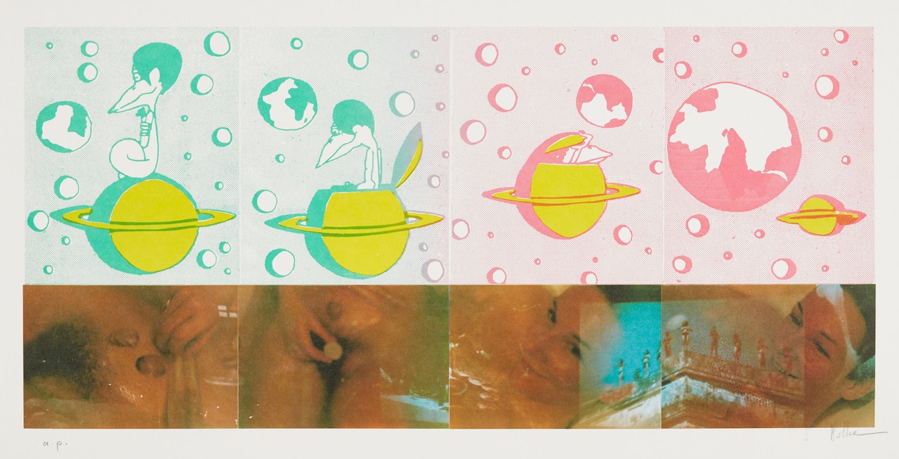 Hallo Shiva... (B. & O. 39) by Sigmar Polke