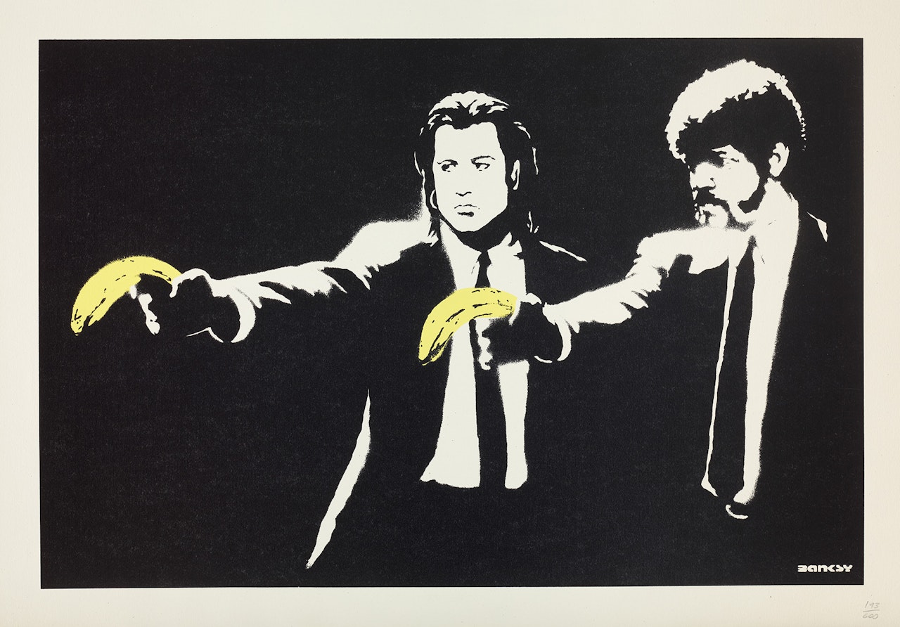 Pulp Fiction by Banksy