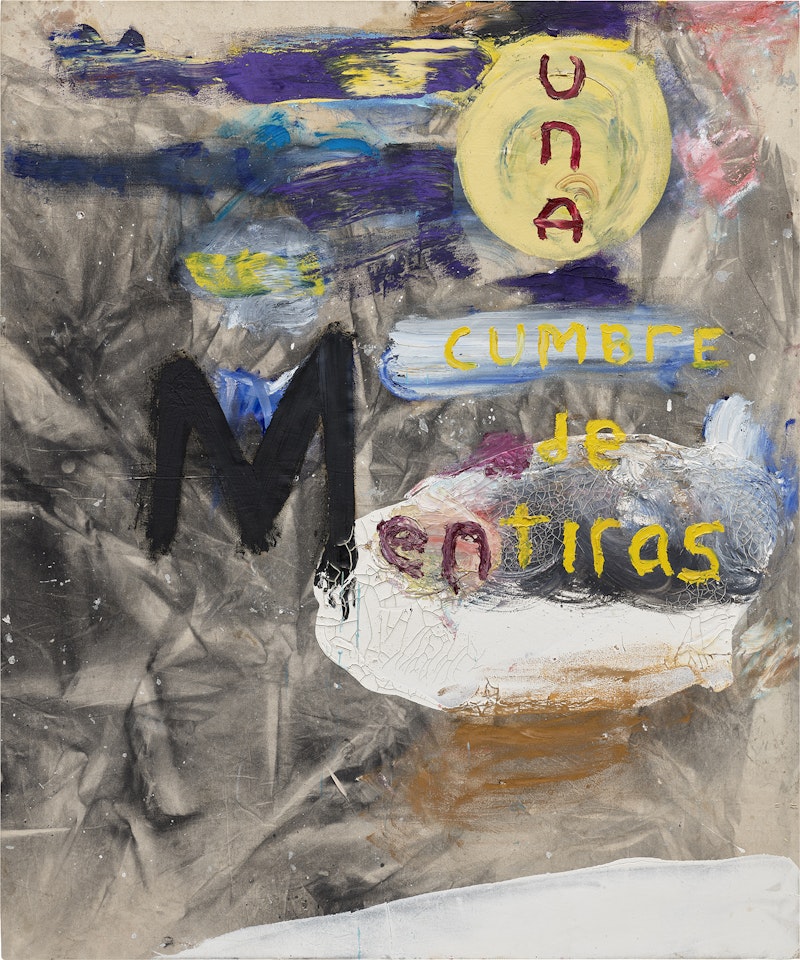 Una Cumbre de Mentiras by Julian Schnabel