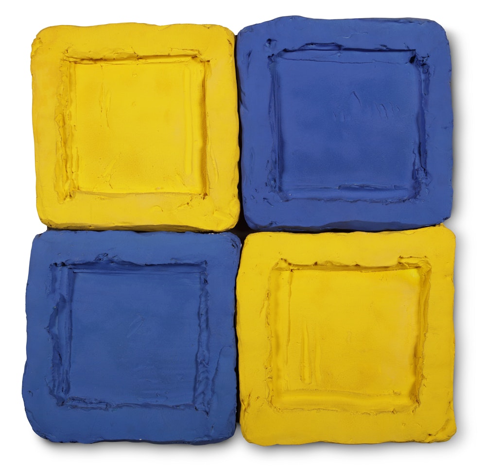 Geelblauw (Yellowblue) by Bram Bogart