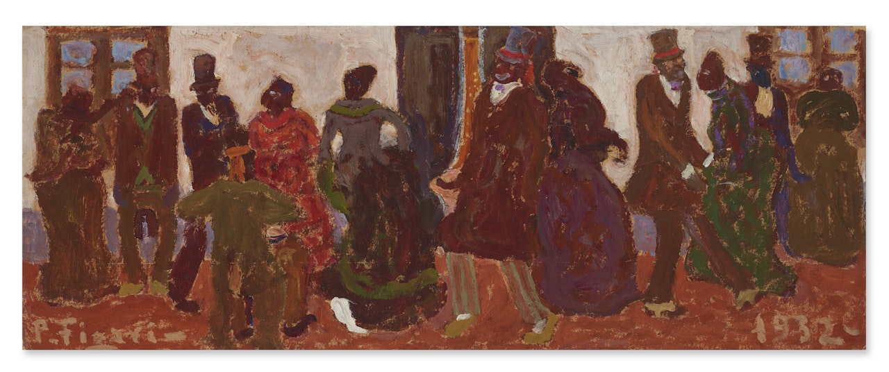 Candombé by Pedro Figari