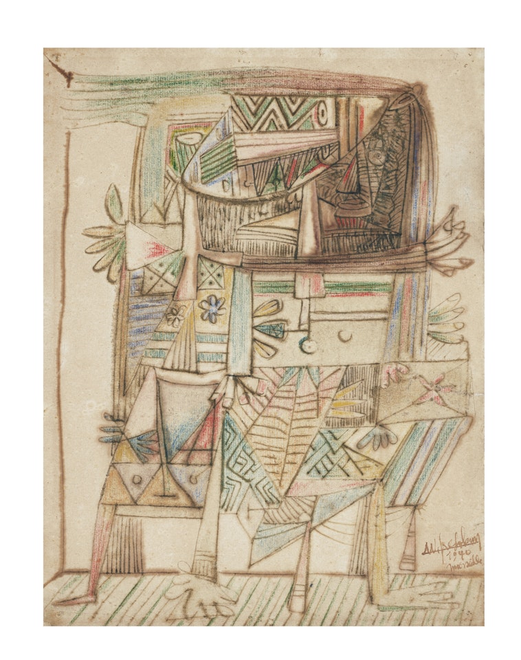 Personajes by Wifredo Lam