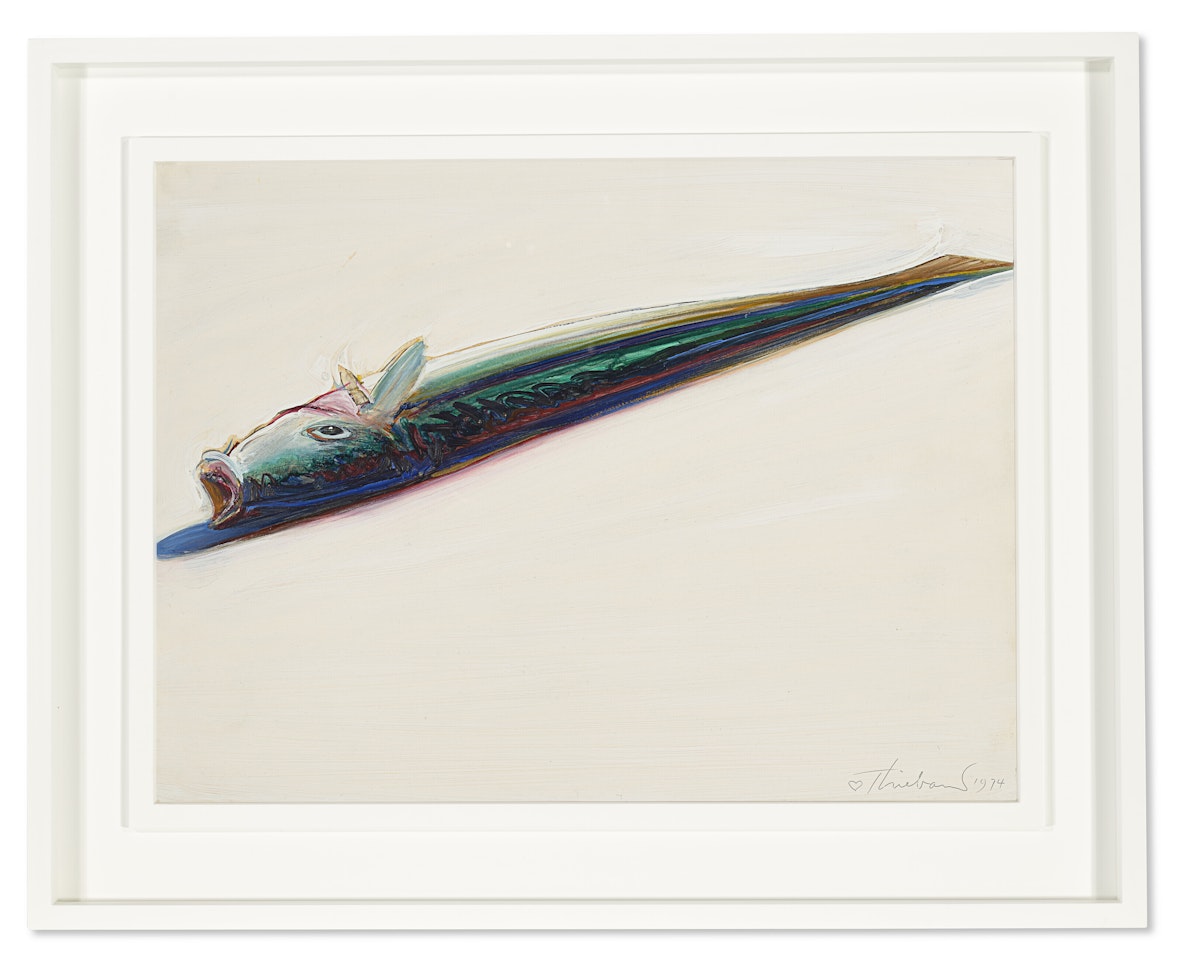 French Fish by Wayne Thiebaud