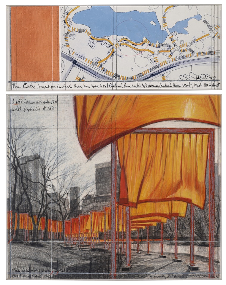 The Gates (Project for Central Park, New York City) by Christo