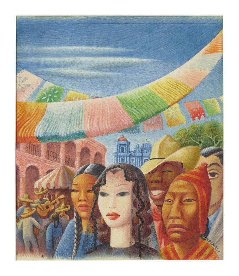 Personajes de América Latina by Miguel Covarrubias