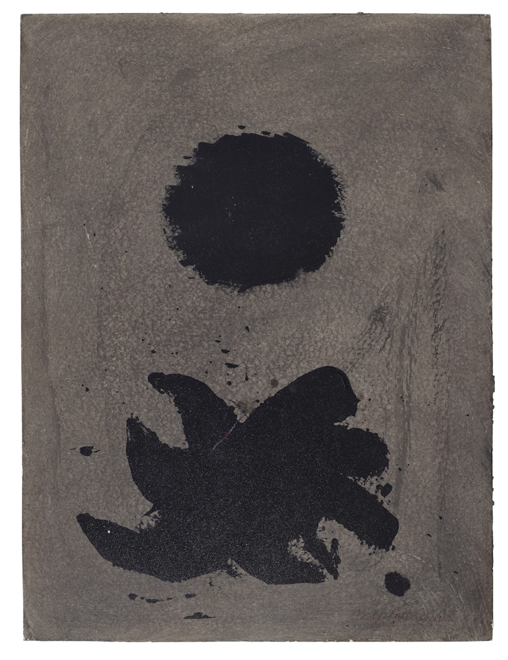 Black and Grey by Adolph Gottlieb