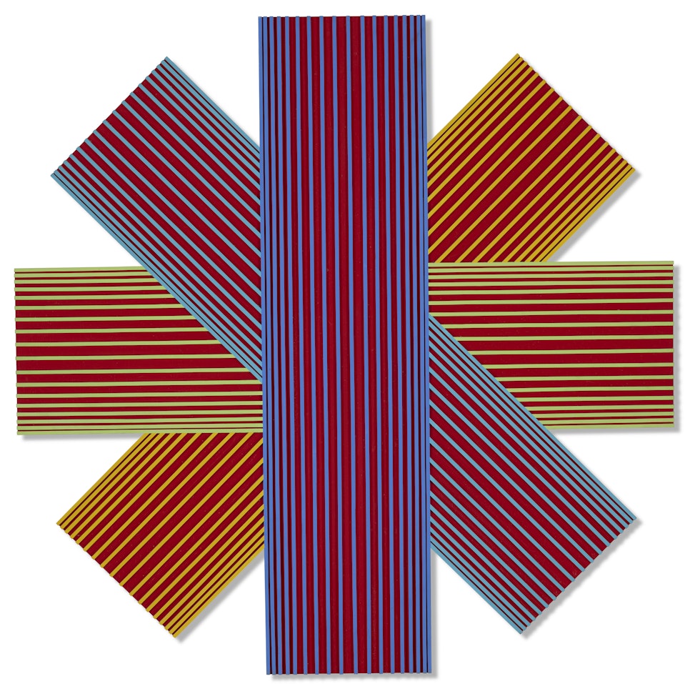 Translumina - Blue to Yellow by Richard Anuszkiewicz