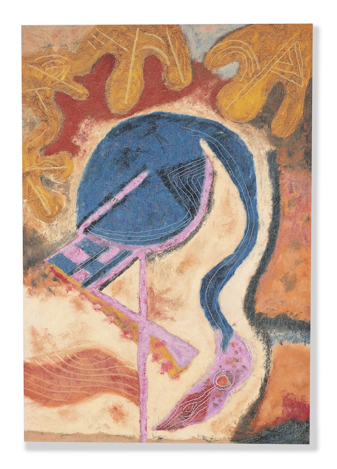 Flamingo azul by Rodolfo Nieto