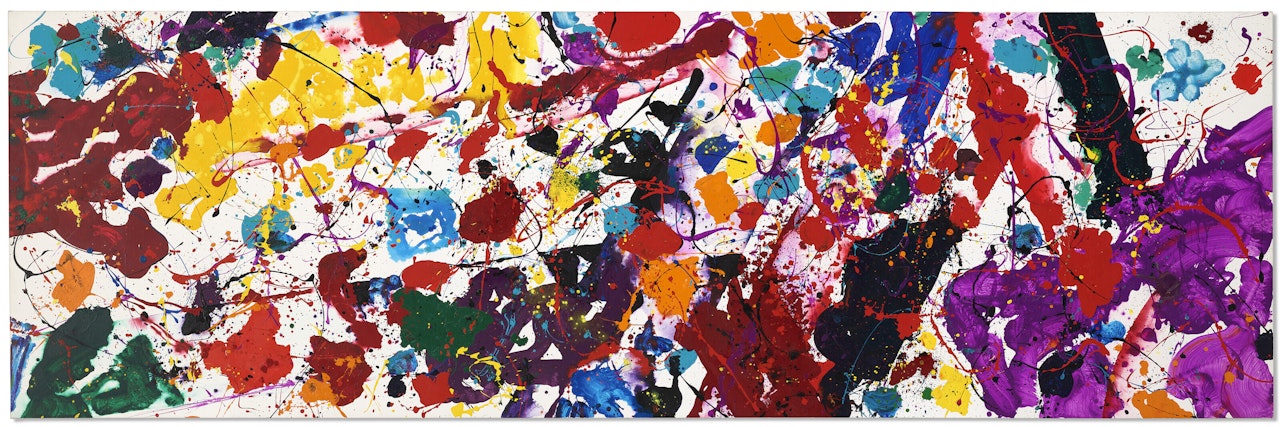 Untitled by Sam Francis
