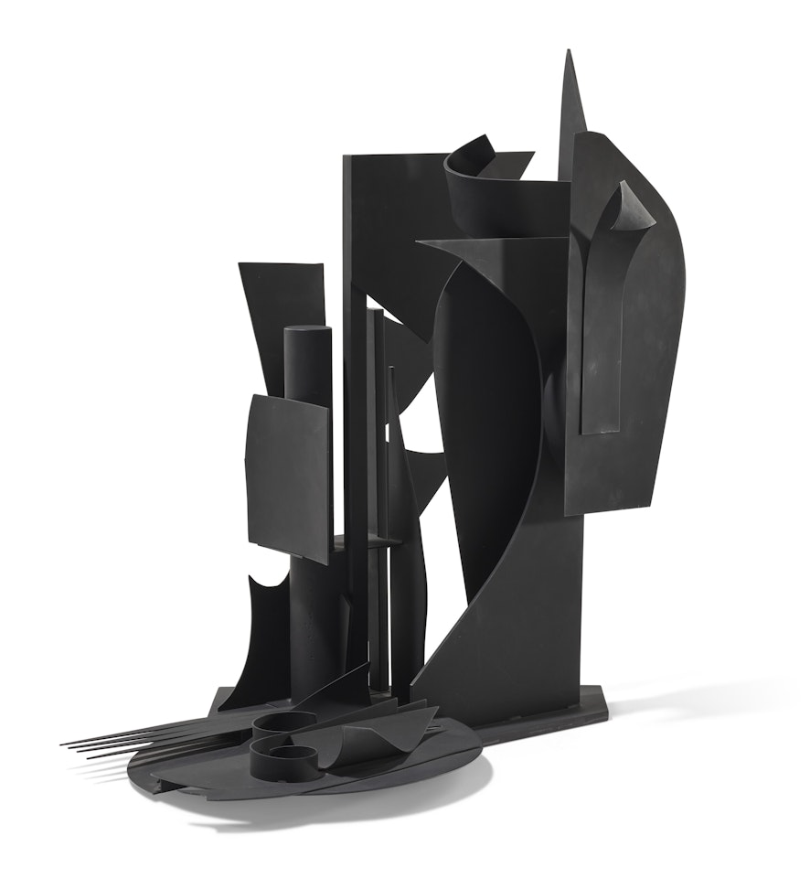 Maquette for Sun Disc / Moon Shadow V by Louise Nevelson