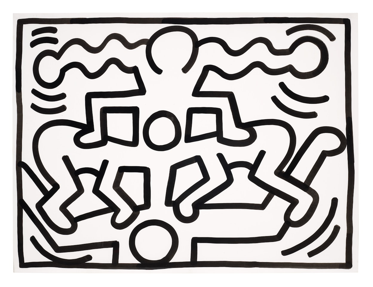 Untitled #19 by Keith Haring