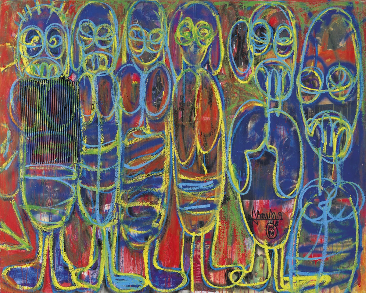Untitled by Aboudia Abdoulaye Diarrassouba