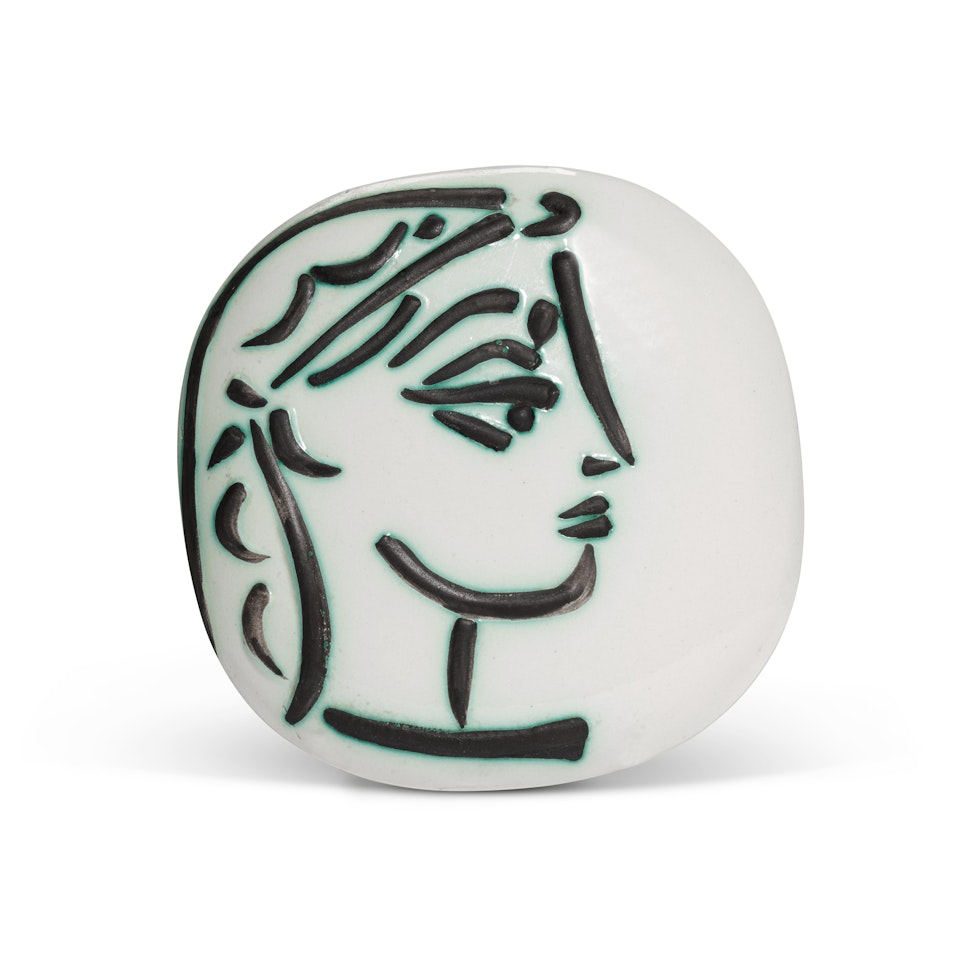 Profil de Jacqueline (A. R. 385) by Pablo Picasso