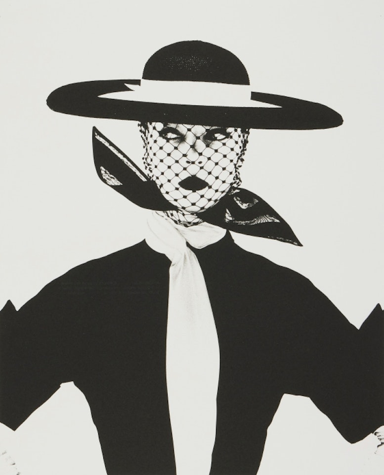 Black and White Vogue Cover (Jean Patchett, New York) by Irving Penn