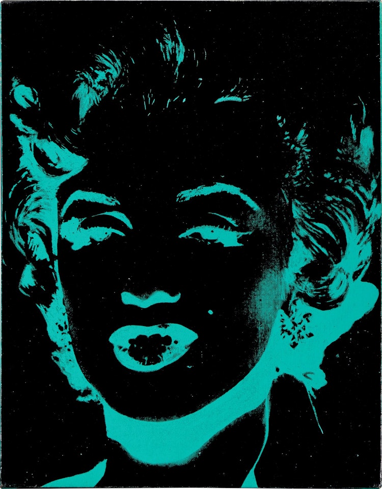 Marilyn (Reversal) by Andy Warhol