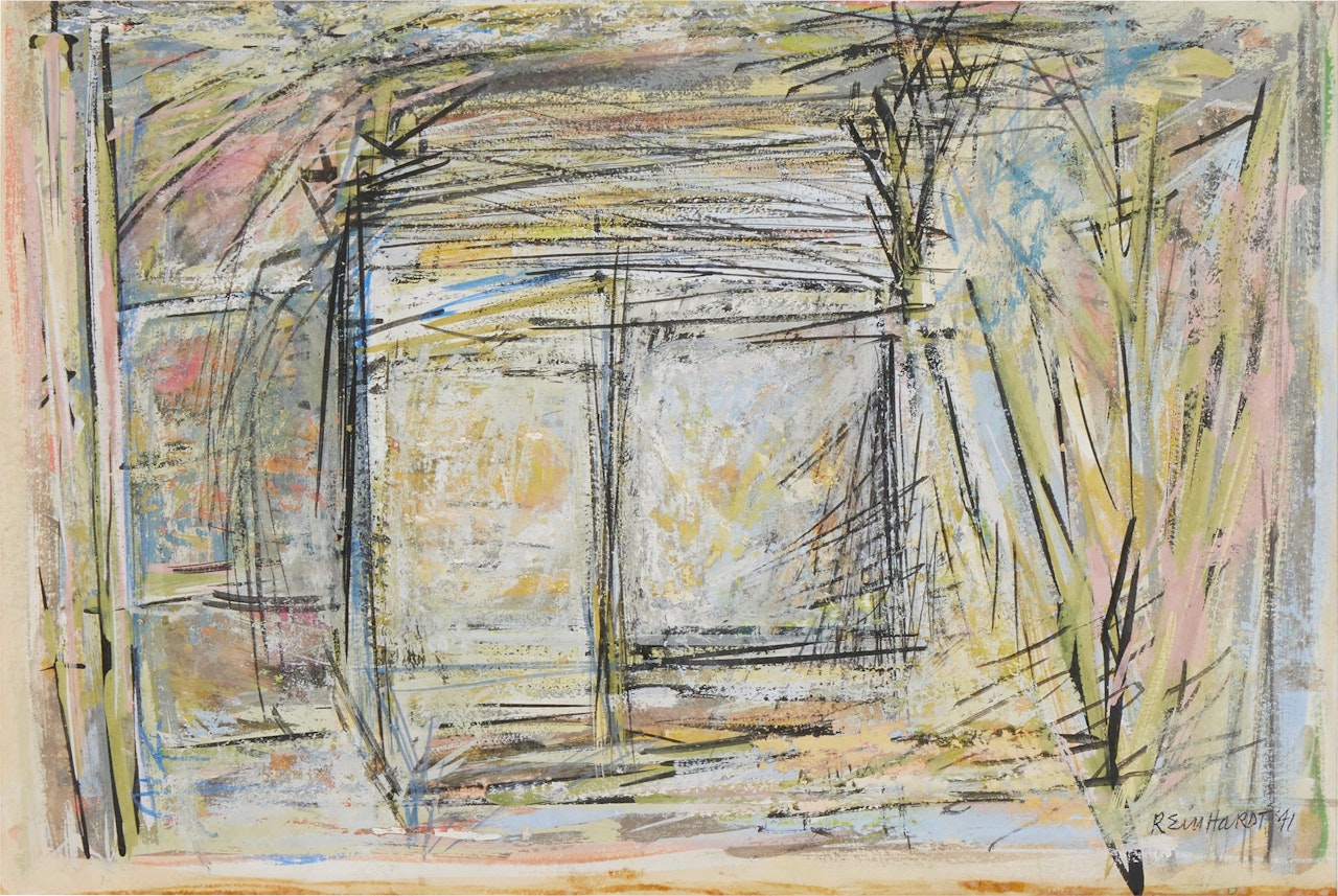 Abstract Painting by Ad Reinhardt
