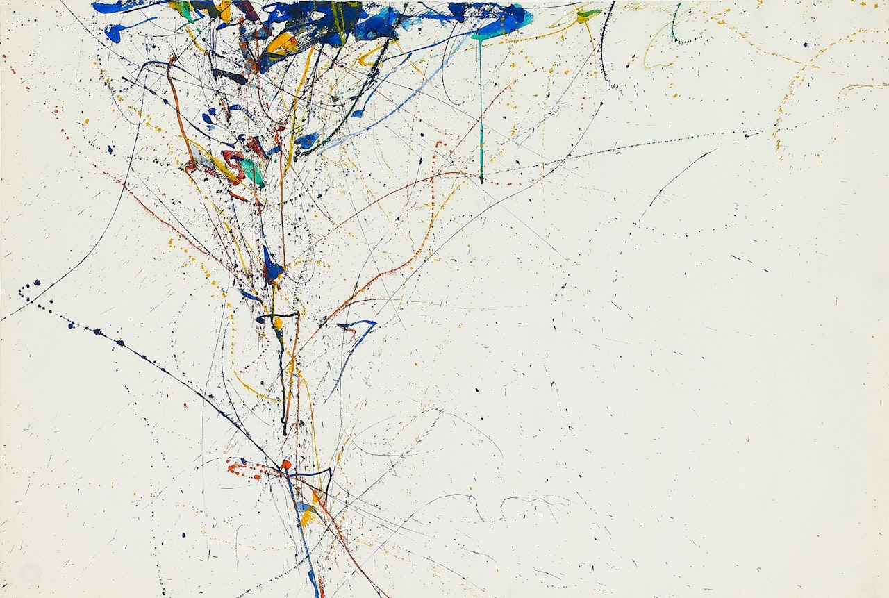 Untitled by Sam Francis