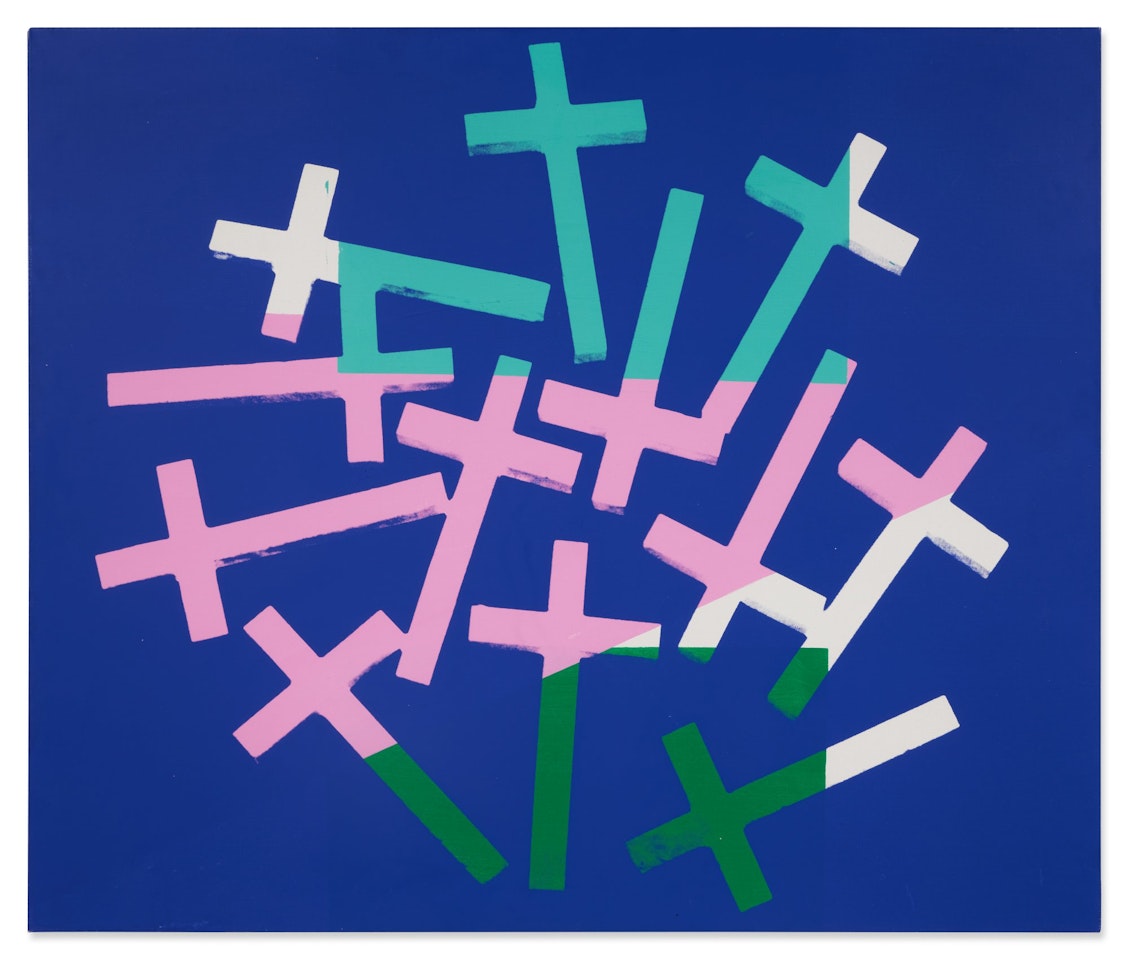 Crosses by Andy Warhol