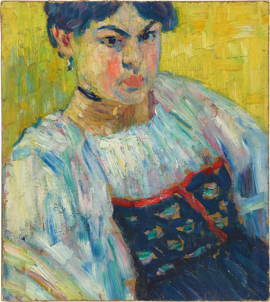 Frau mit Tracht by Alexej von Jawlensky