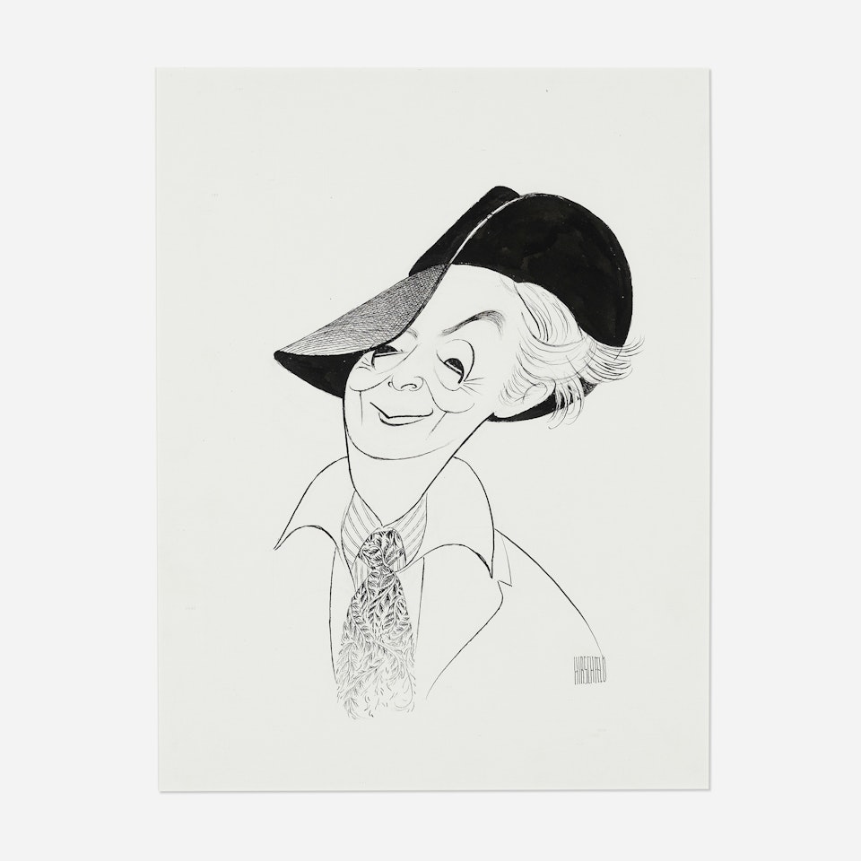 Quentin Crisp by Al Hirschfeld