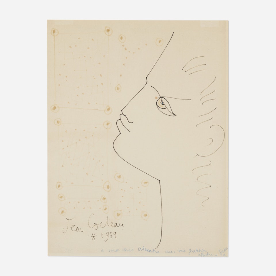 Profile d'Orphée by Jean Cocteau