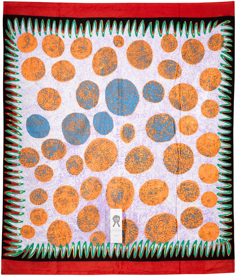 WOW (Works on Whatever) Project Beach Towel by Yayoi Kusama
