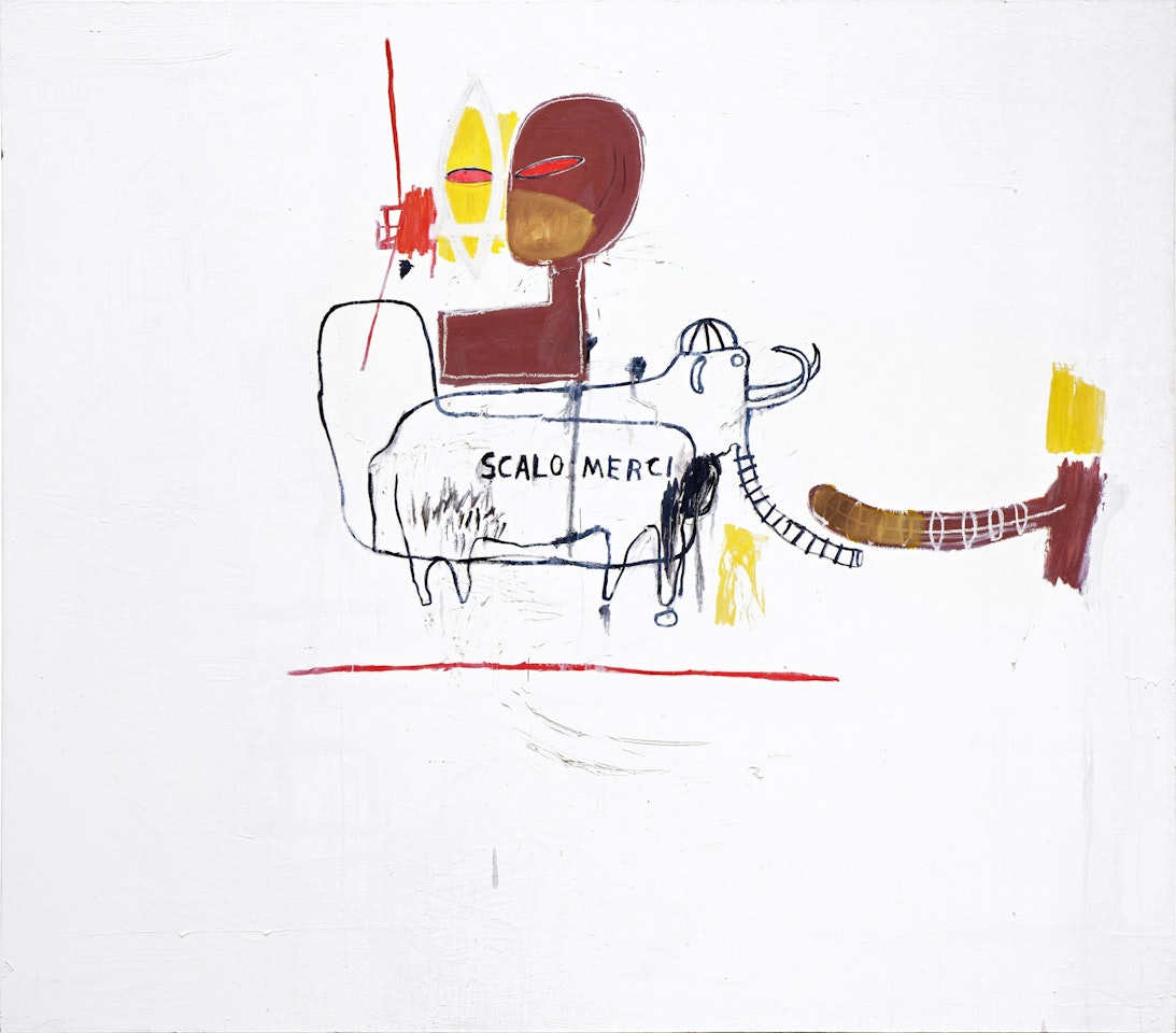 Emblem  by Jean-Michel Basquiat