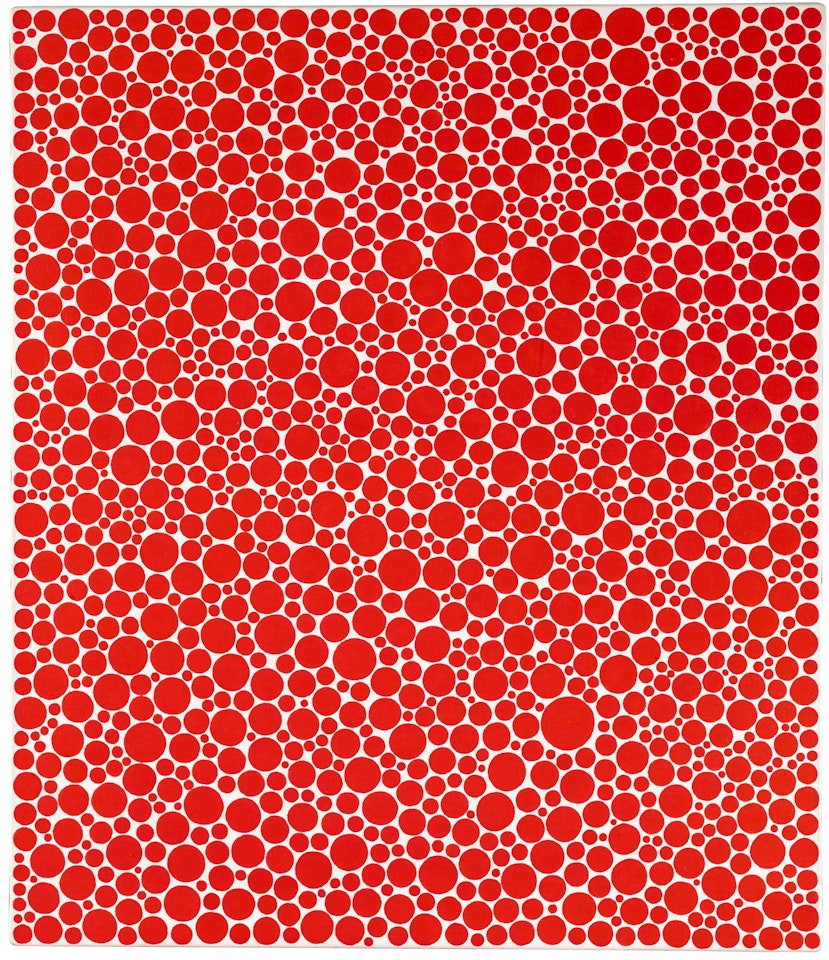 Dots Accumulation  by Yayoi Kusama