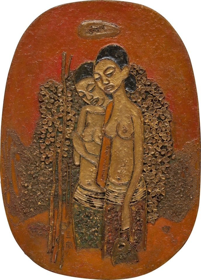 Sarawak girls by Cheong Soo Pieng