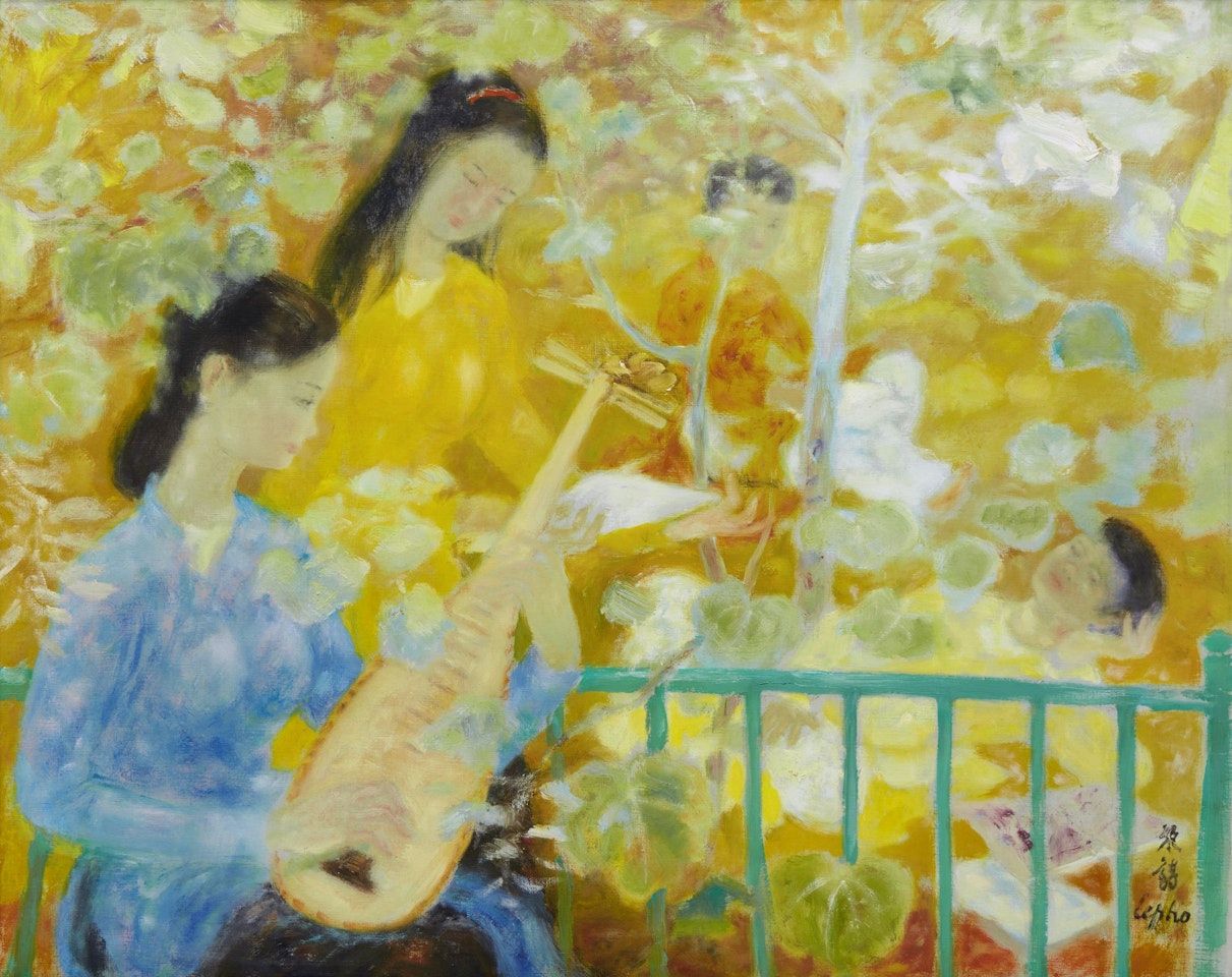 Le récital au jardin by Le Pho