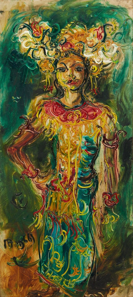 Balinese dancer by Affandi