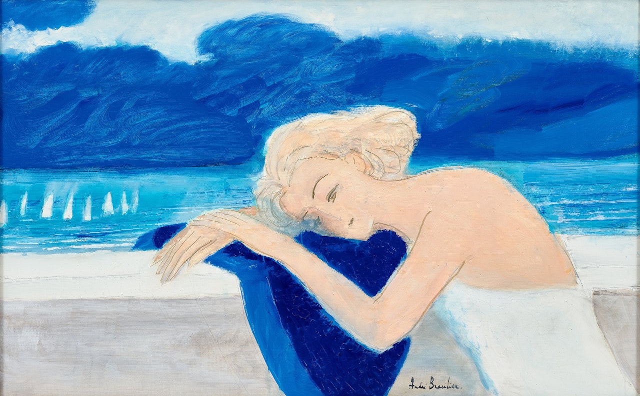 La reveuse by André Brasilier