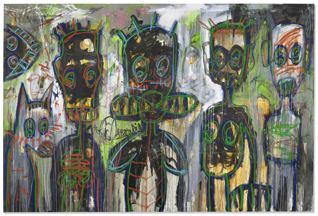 Untitled by Aboudia Abdoulaye Diarrassouba