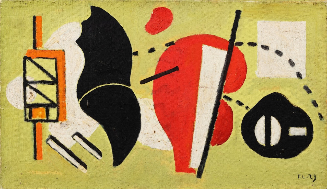 Composition by Fernand Leger