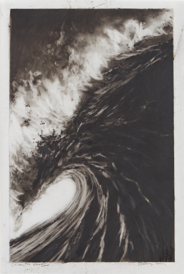 Untitled (Study for Vert) by Robert Longo