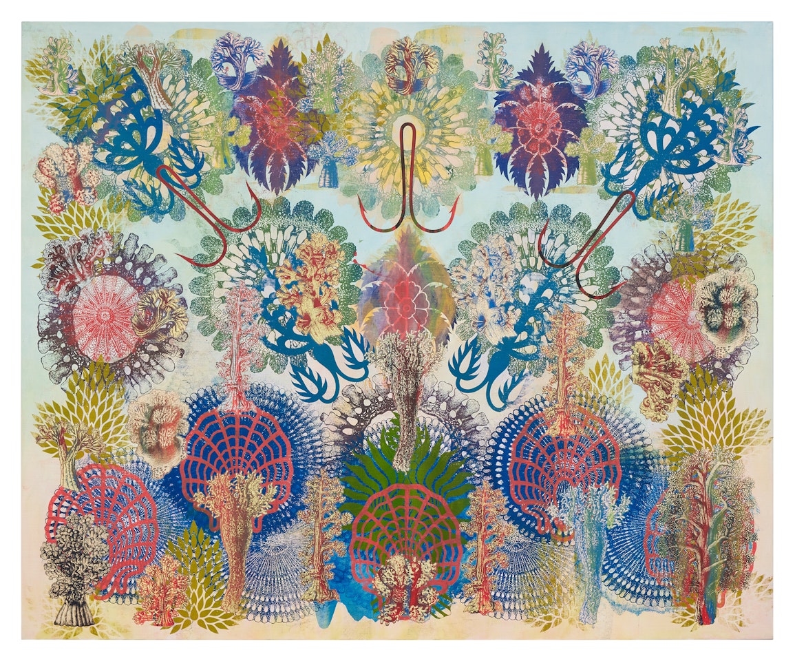 Alcyonaria by Philip Taaffe