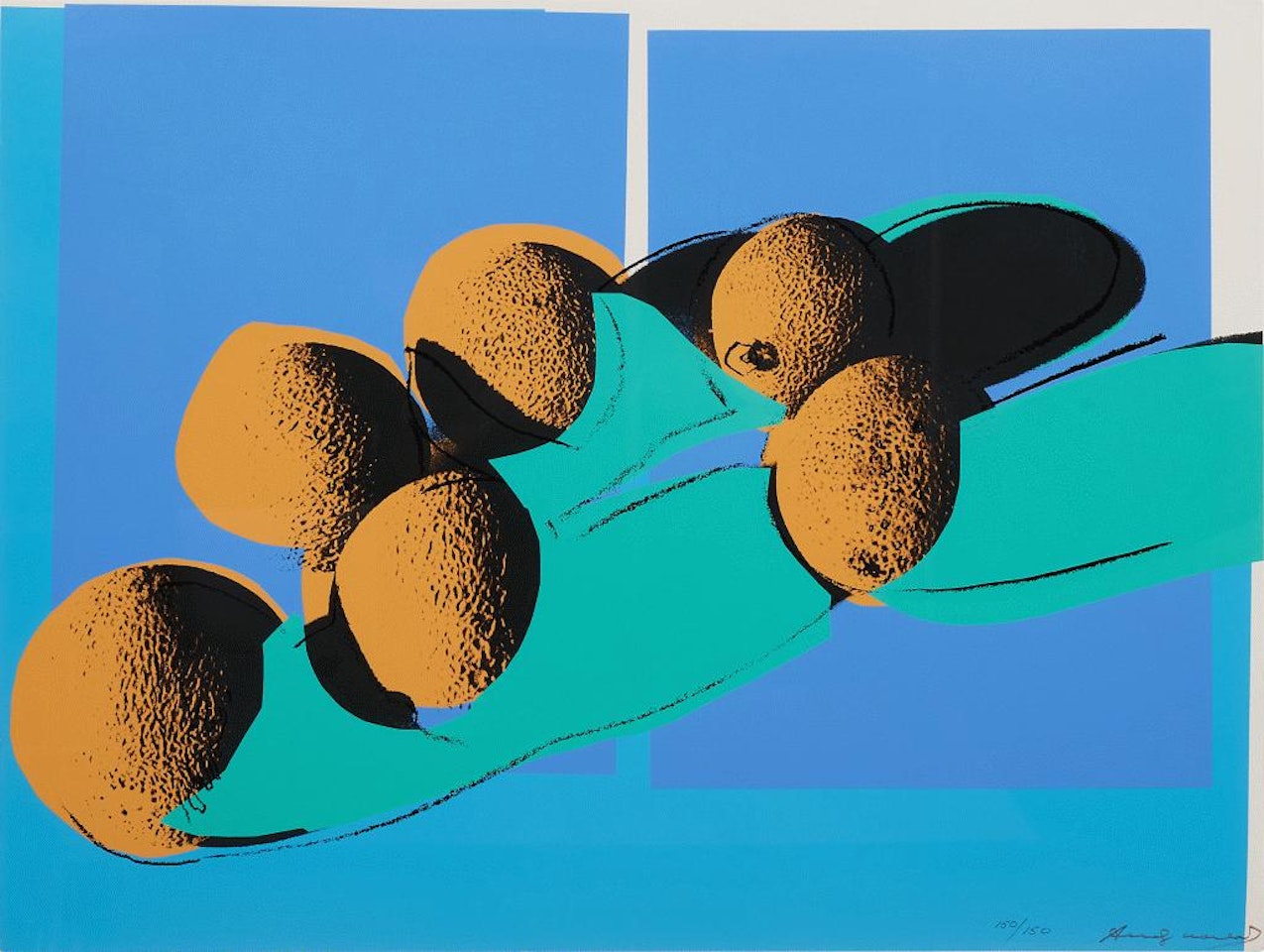 Cantaloupes I, from Space Fruit: Still Lifes by Andy Warhol