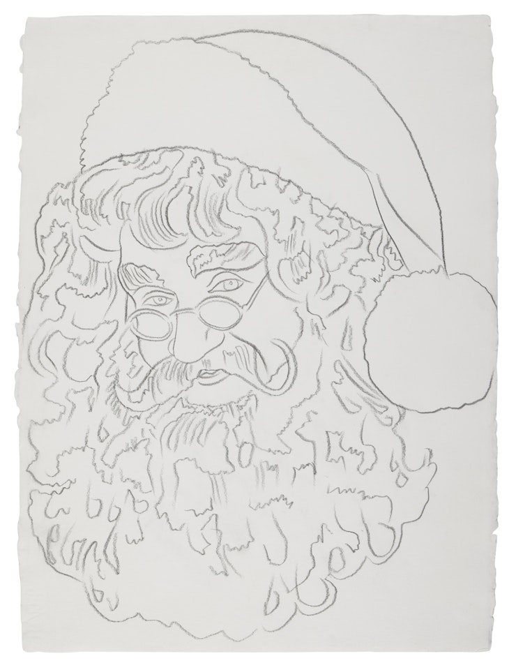 Myths: Santa Claus by Andy Warhol