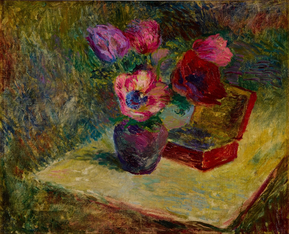 Bouquet d'anémones by Henri Lebasque