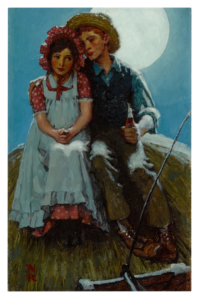Study for Harvest Moon by Norman Rockwell