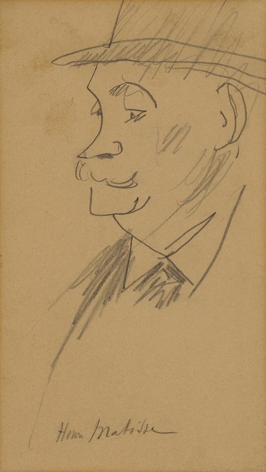Portrait d'homme by Henri Matisse