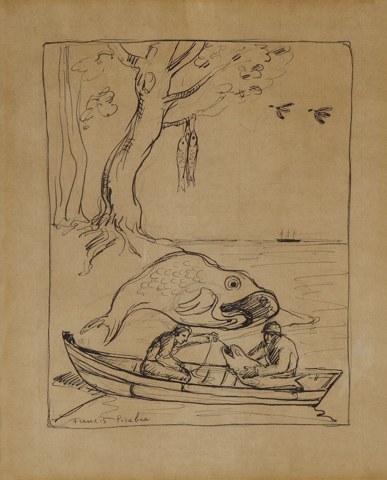 Poisson géant by Francis Picabia